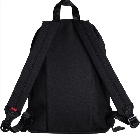 Supreme Canvas Backpack Black FW20 - Picture 3 of 6